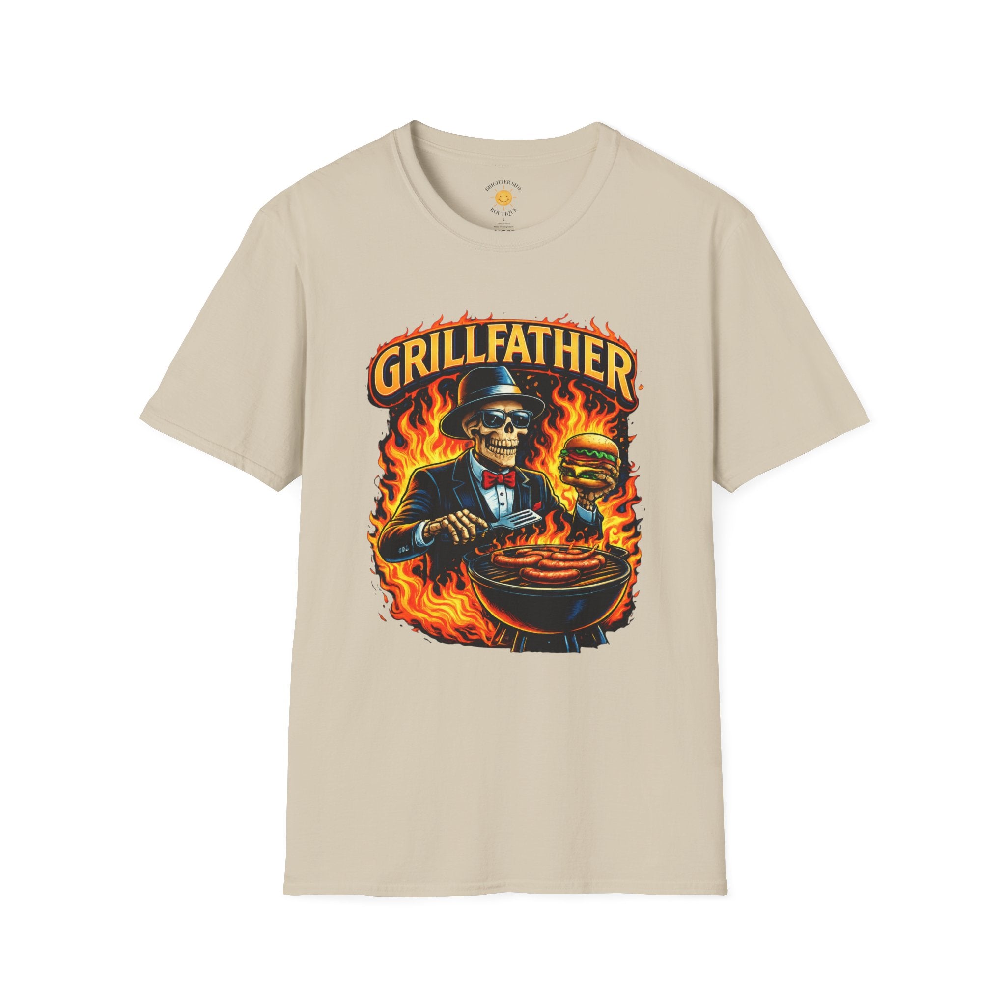 Grillfather Skeleton T-Shirt