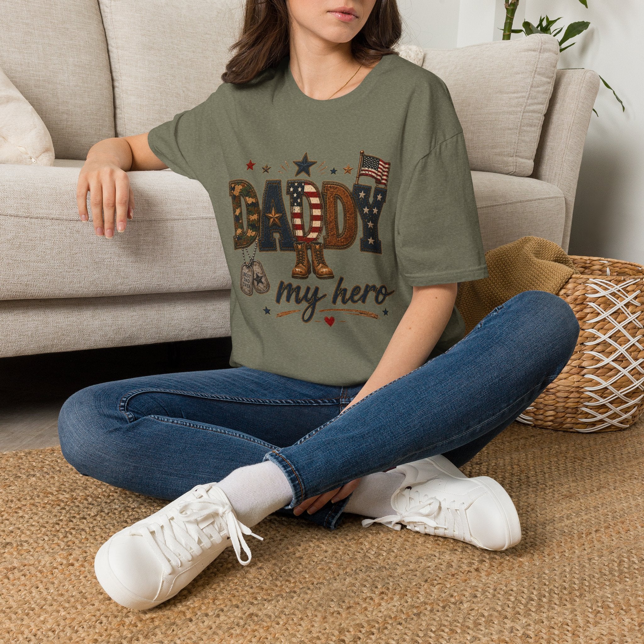 Daddy My Hero T-Shirt