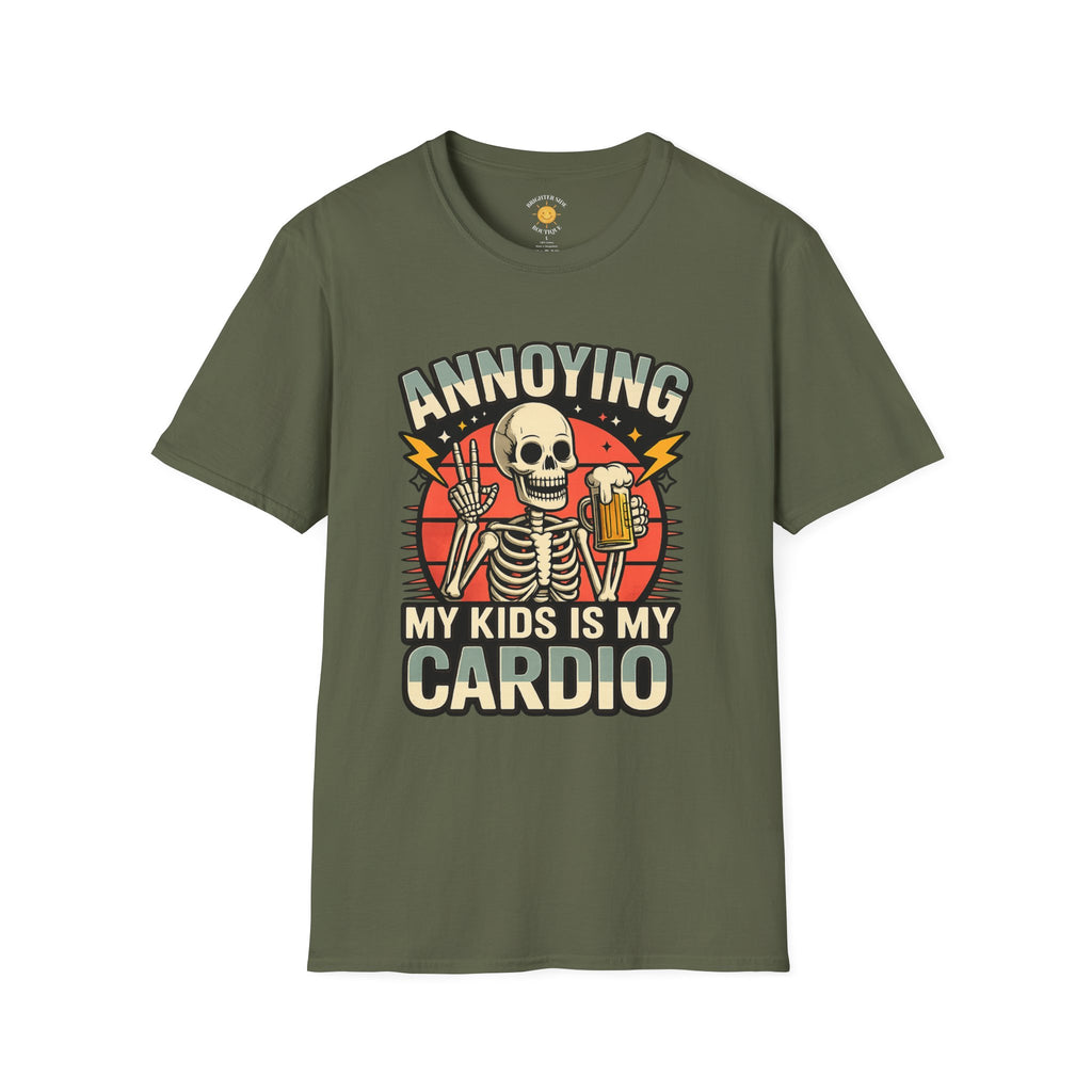 Annoying My Kids Is My Cardio Dad T-Shirt