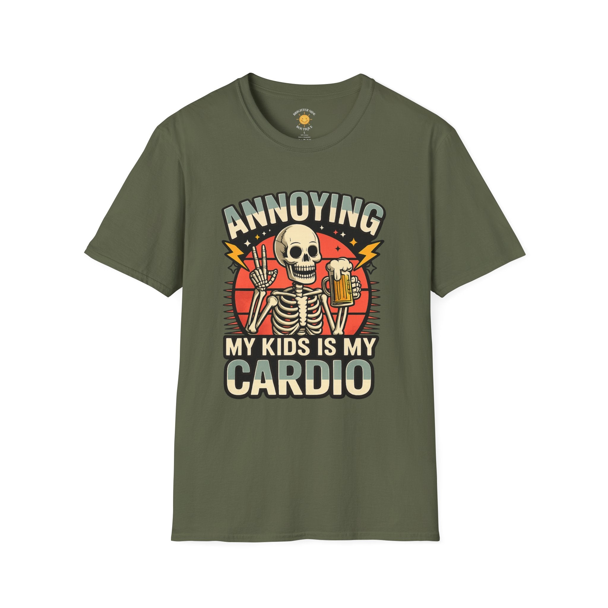 Annoying My Kids Is My Cardio Dad T-Shirt