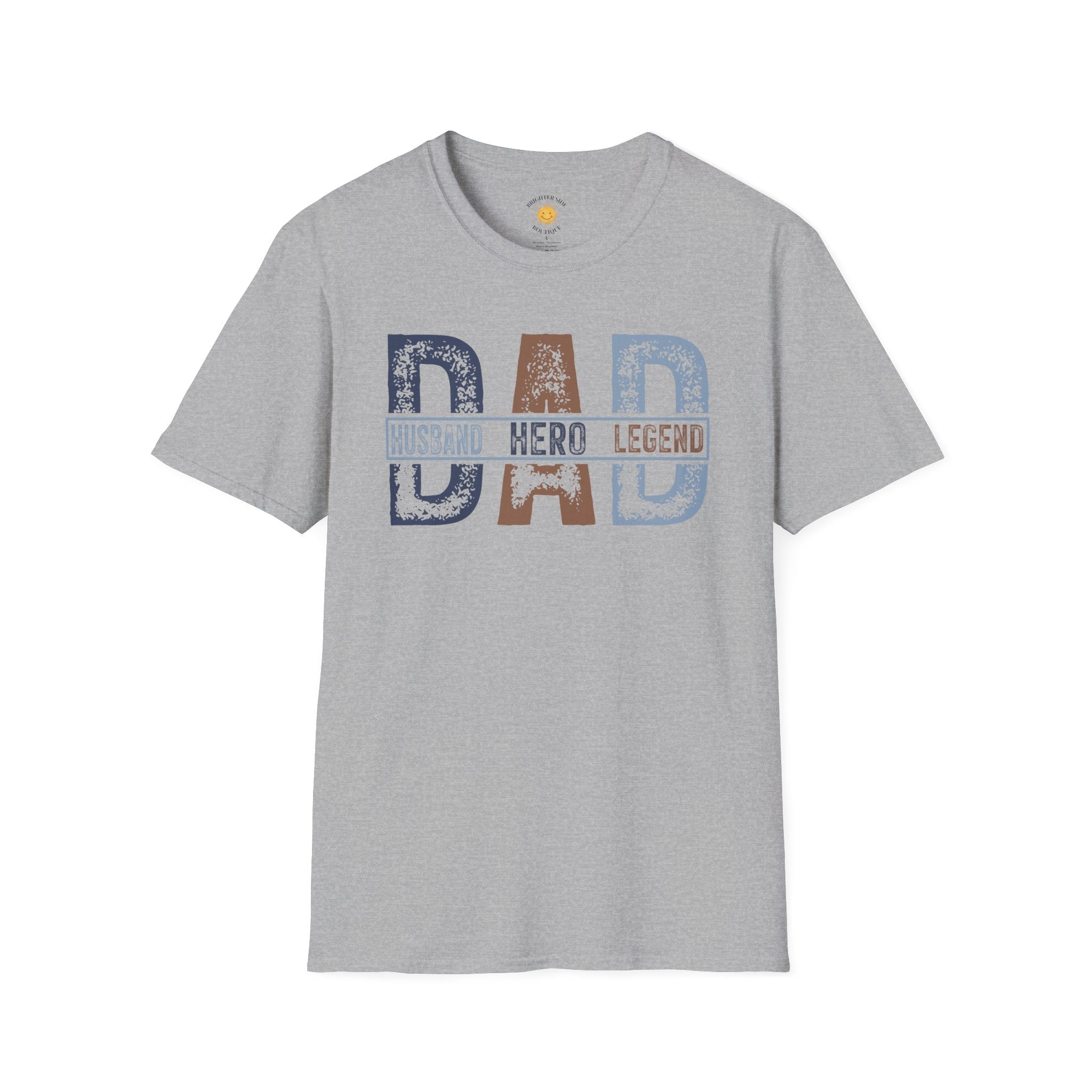 Dad: Husband Hero Legend T-Shirt