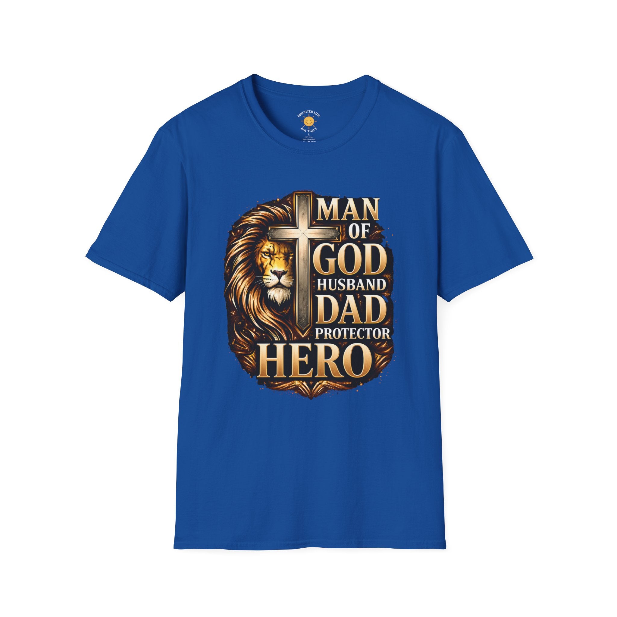 Lionhearted Man of God T-Shirt