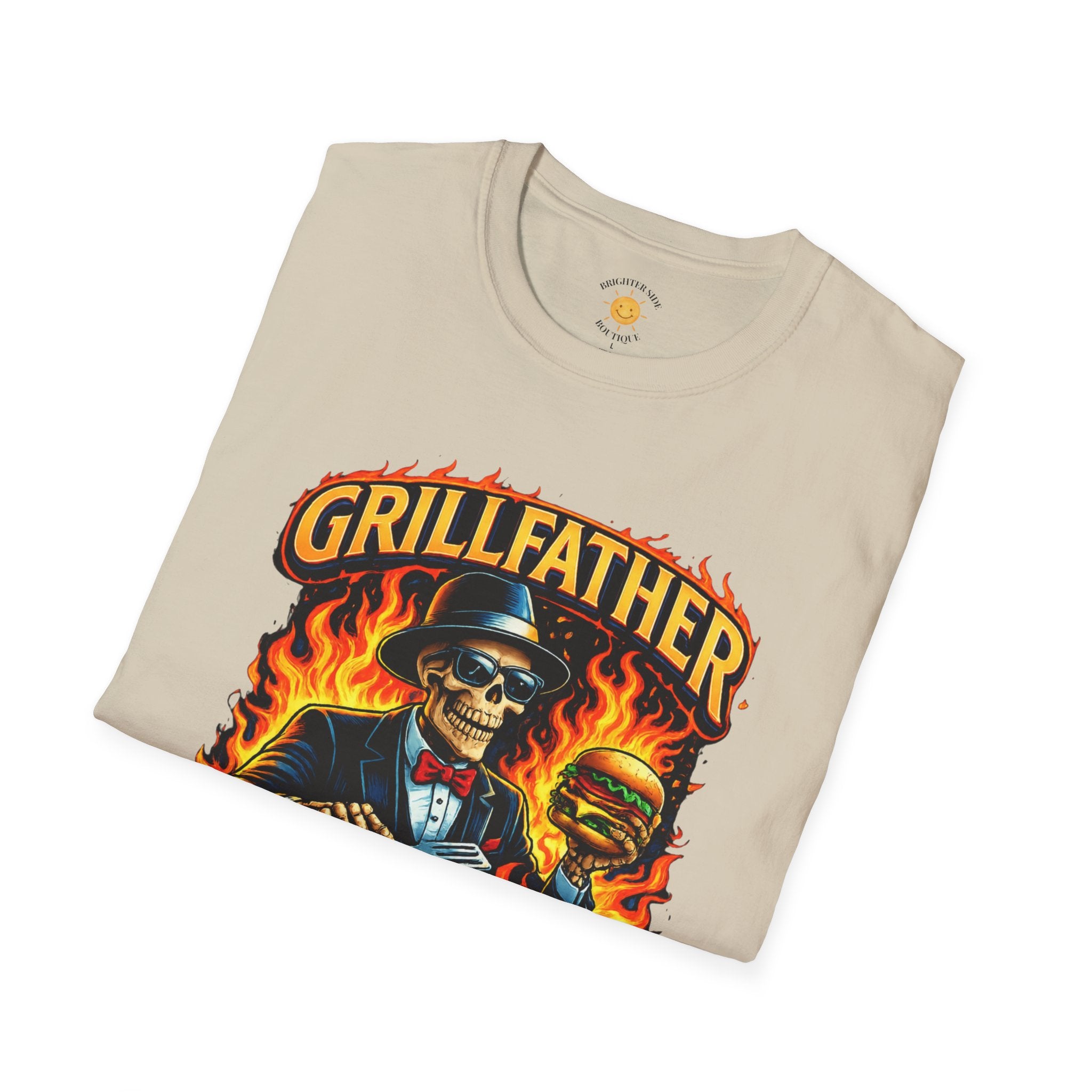Grillfather Skeleton T-Shirt