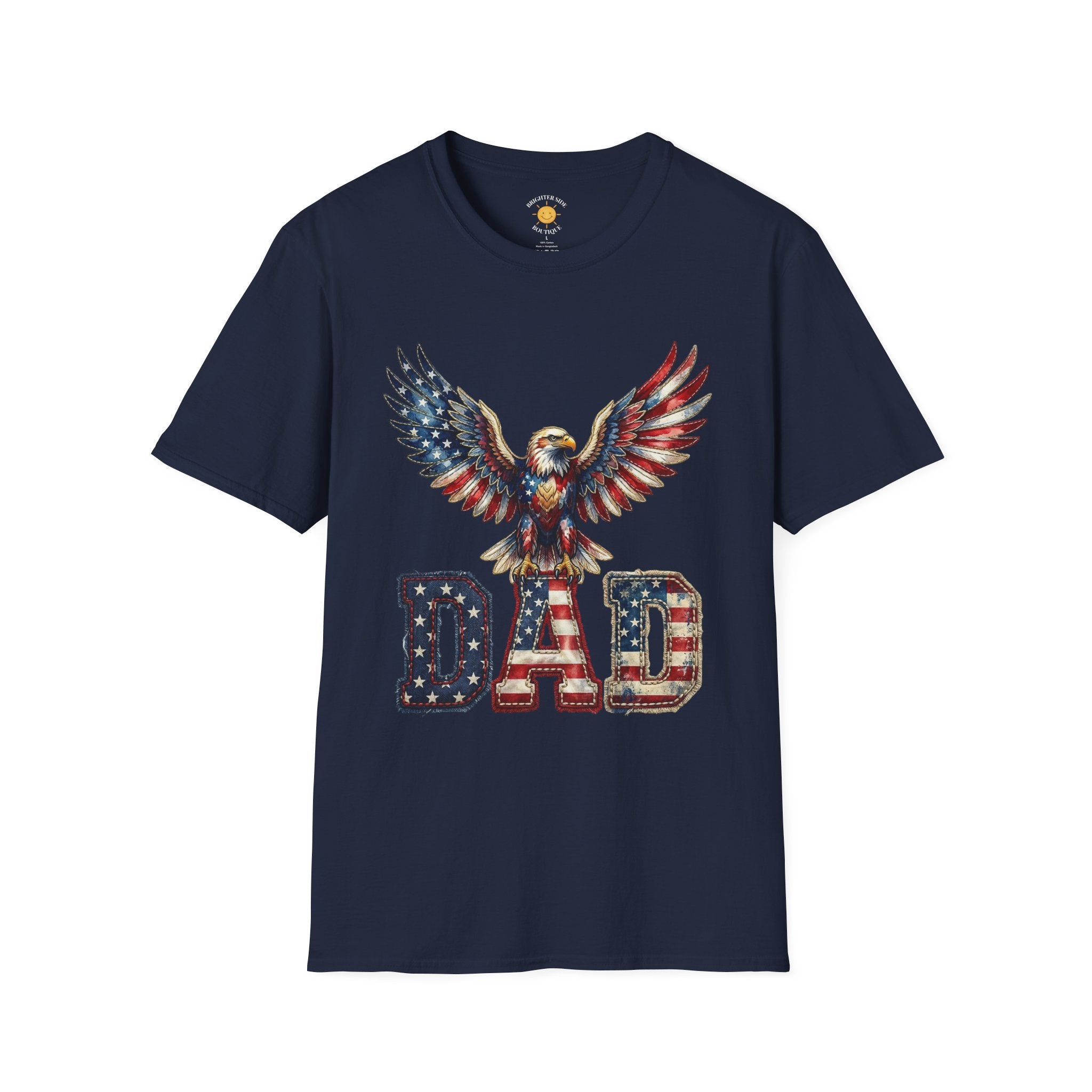 Patriotic Eagle Dad T-Shirt