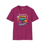 Caffeine, Chaos and 80's Lyrics T-Shirt