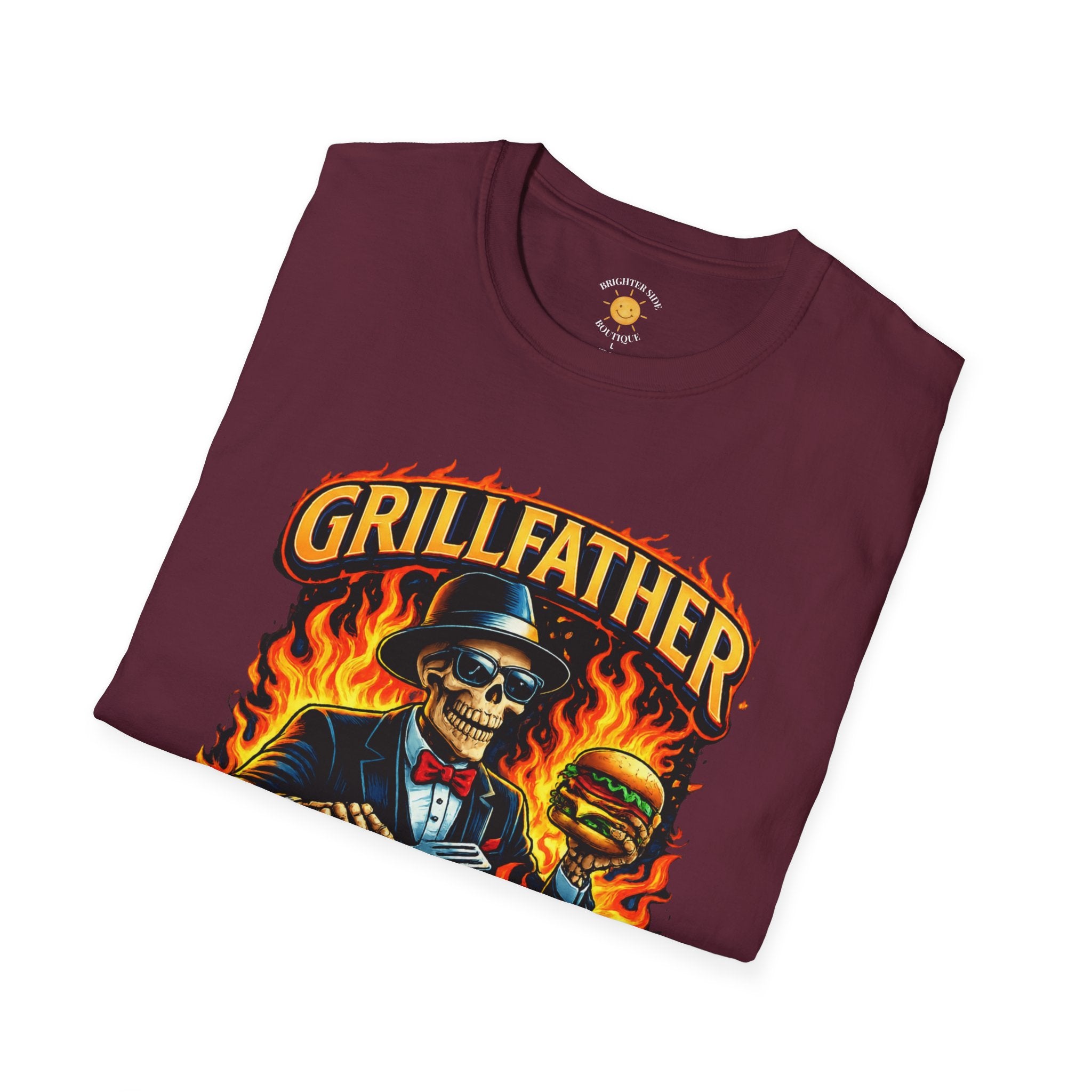 Grillfather Skeleton T-Shirt