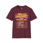 Dungeon Dad Achievement Unlocked RPG T-Shirt