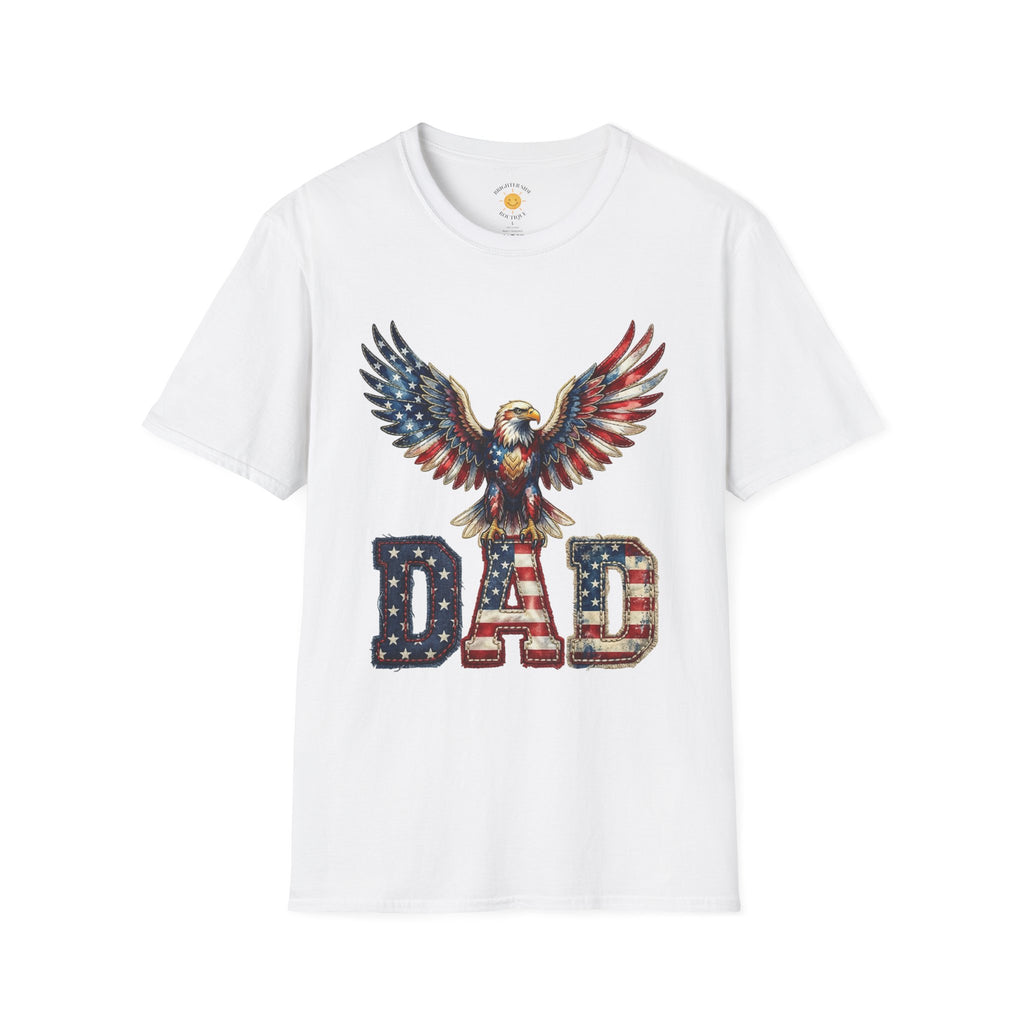 Patriotic Eagle Dad T-Shirt