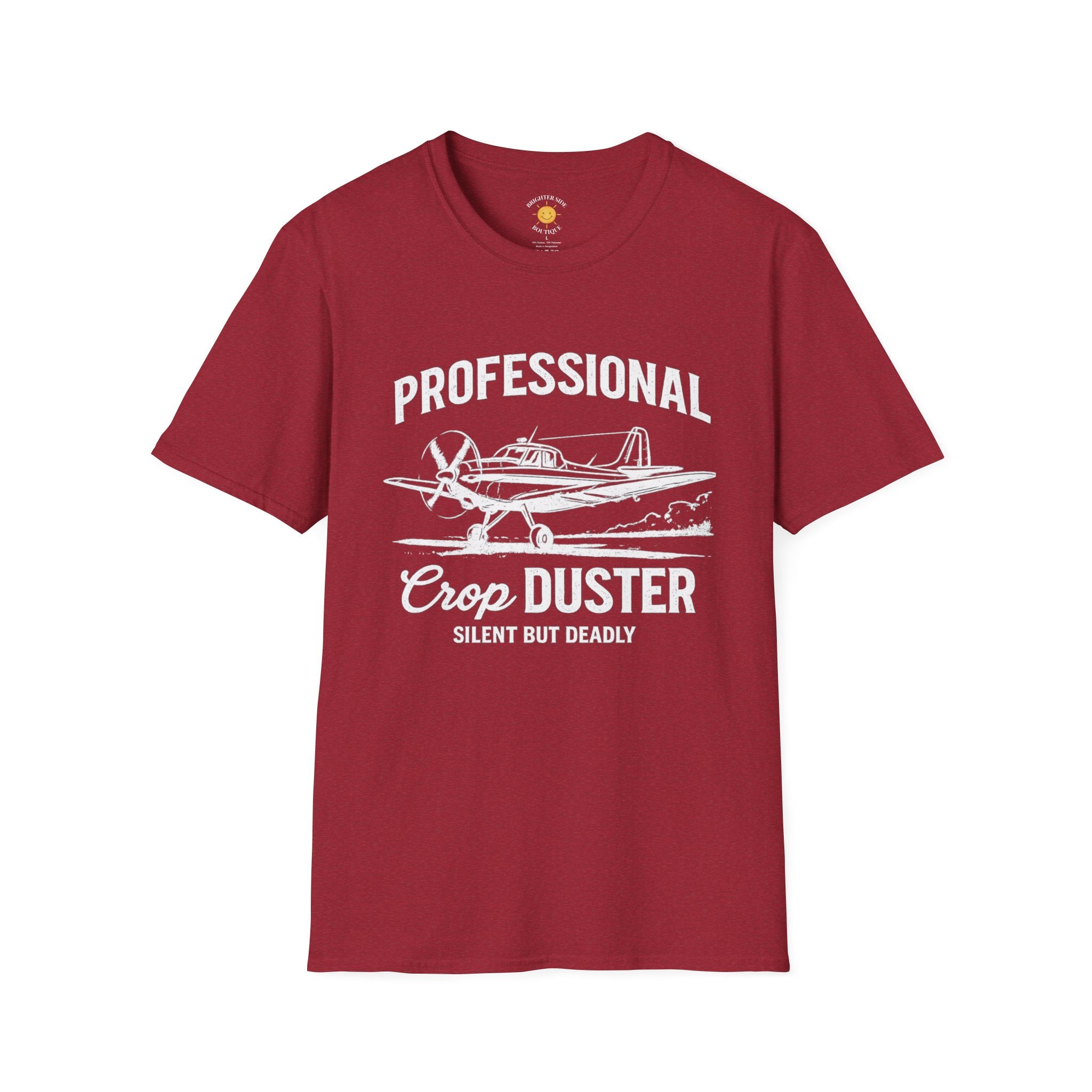 Silent But Deadly Crop Duster T-Shirt