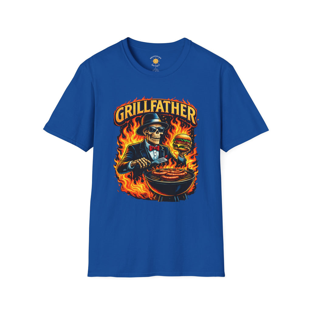 Grillfather Skeleton T-Shirt