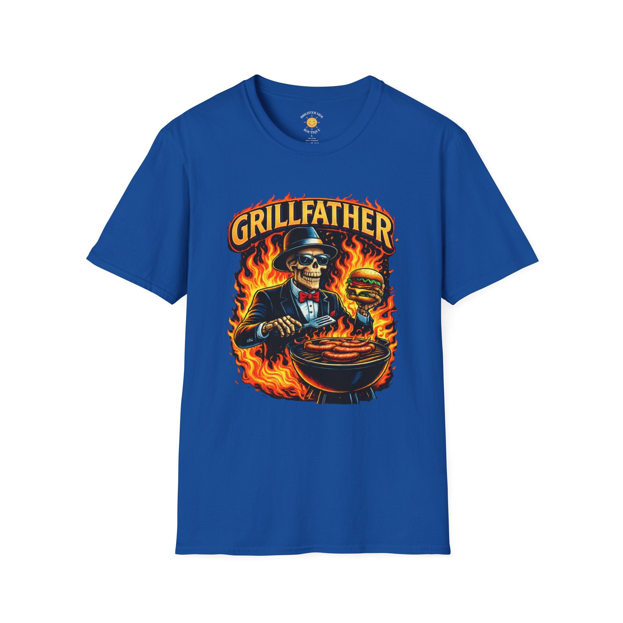 Grillfather Skeleton T-Shirt