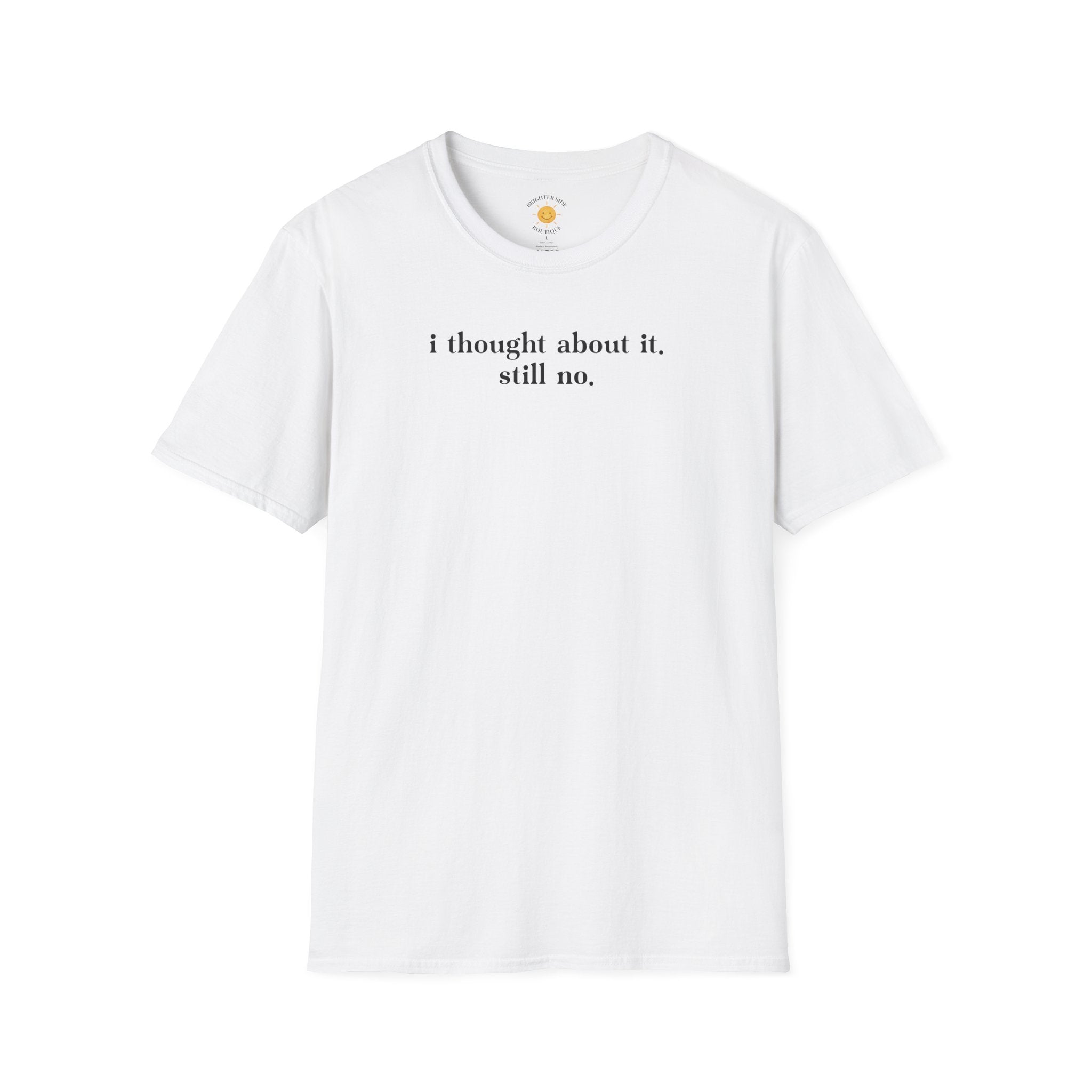 Still No T-Shirt