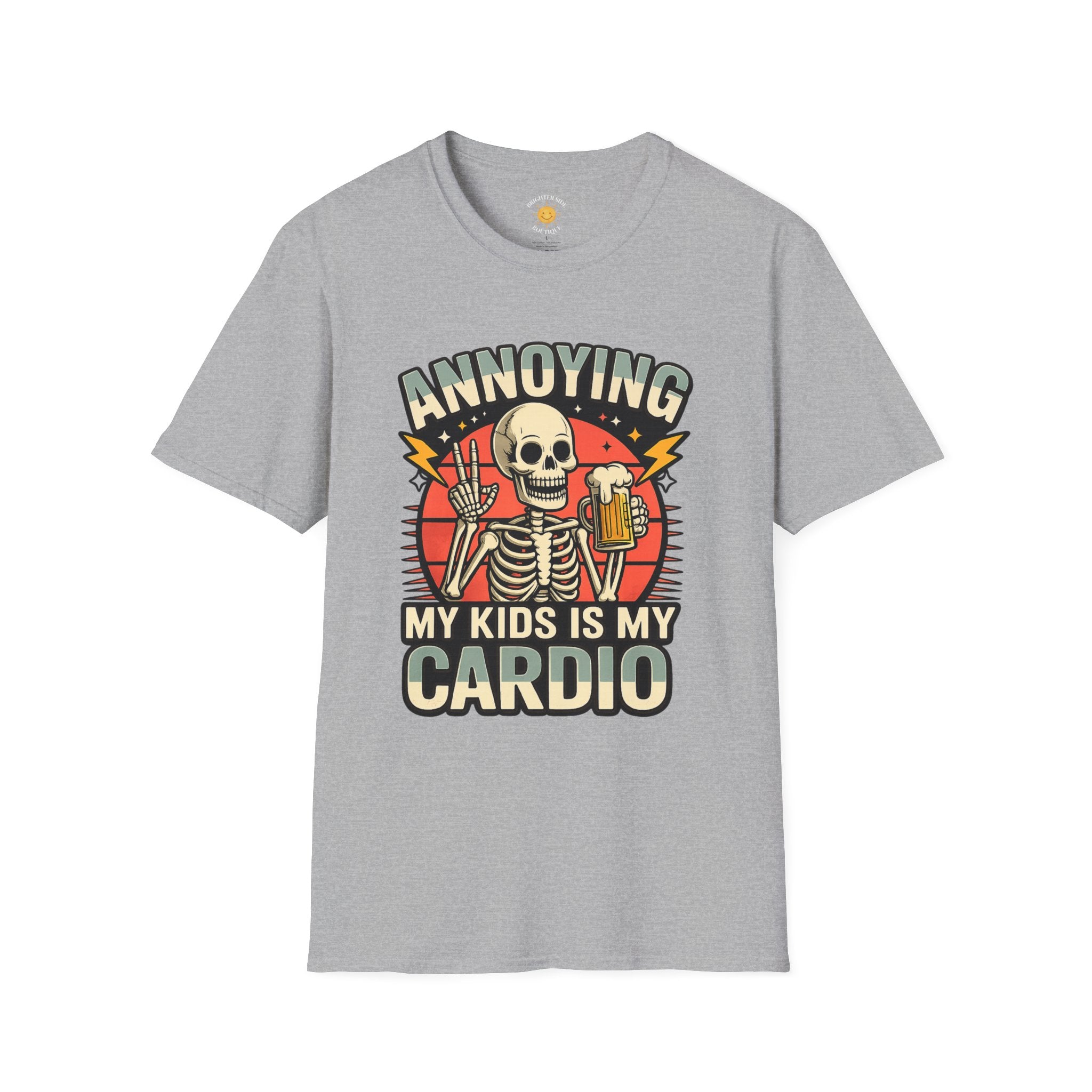 Annoying My Kids Is My Cardio Dad T-Shirt
