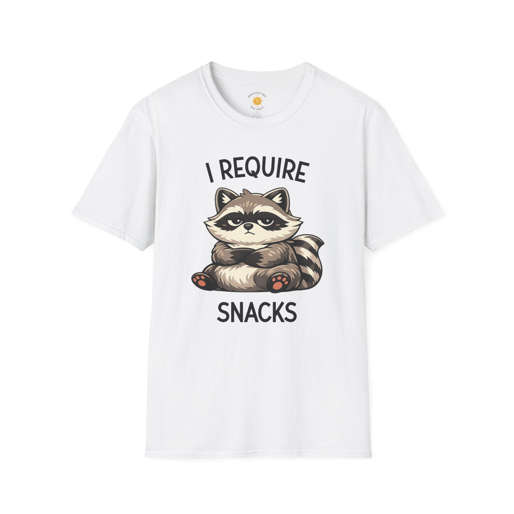 I Require Snacks T-Shirt