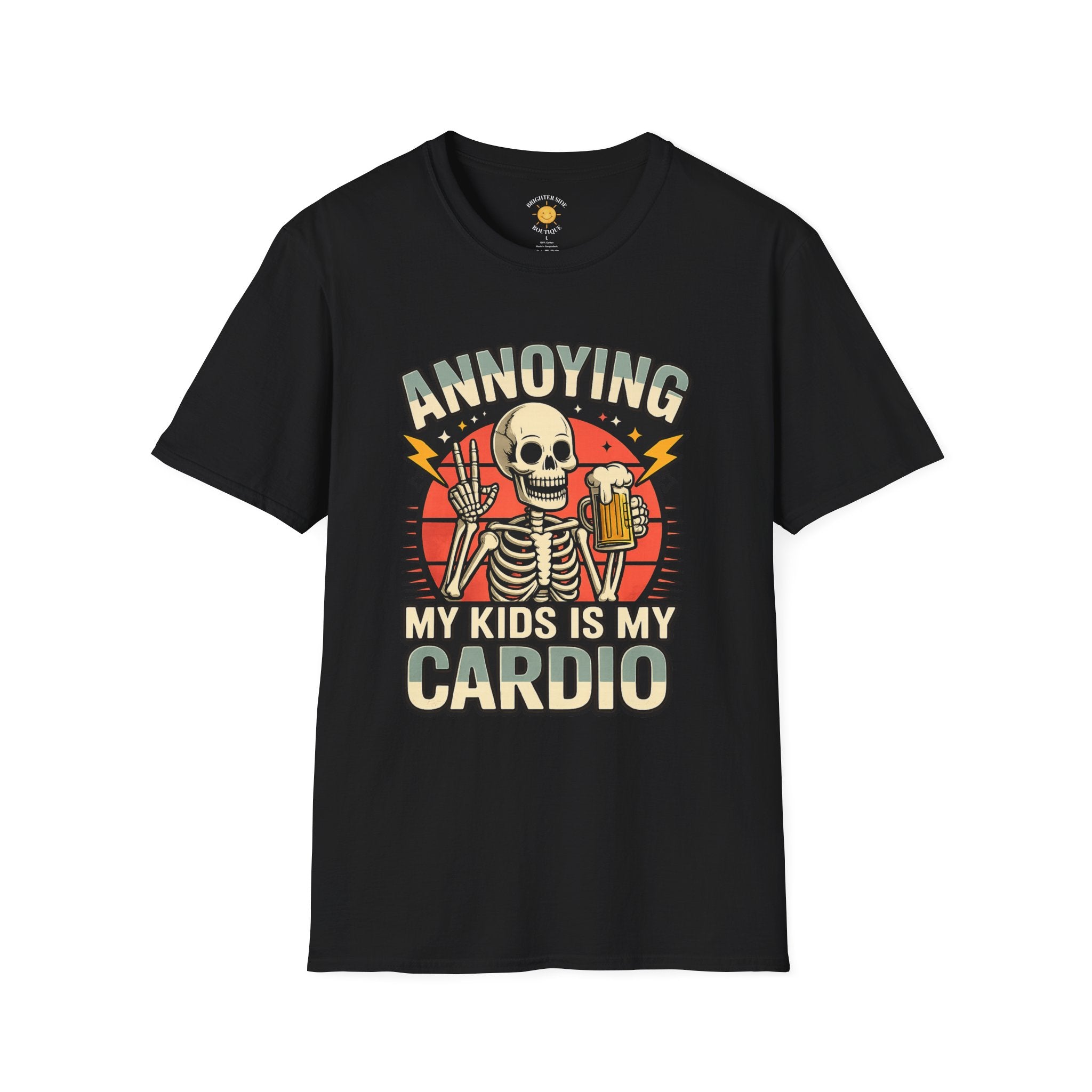 Annoying My Kids Is My Cardio Dad T-Shirt
