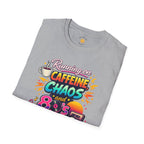 Caffeine, Chaos and 80's Lyrics T-Shirt