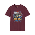 Reel Cool Bass Fishing Dad T-Shirt