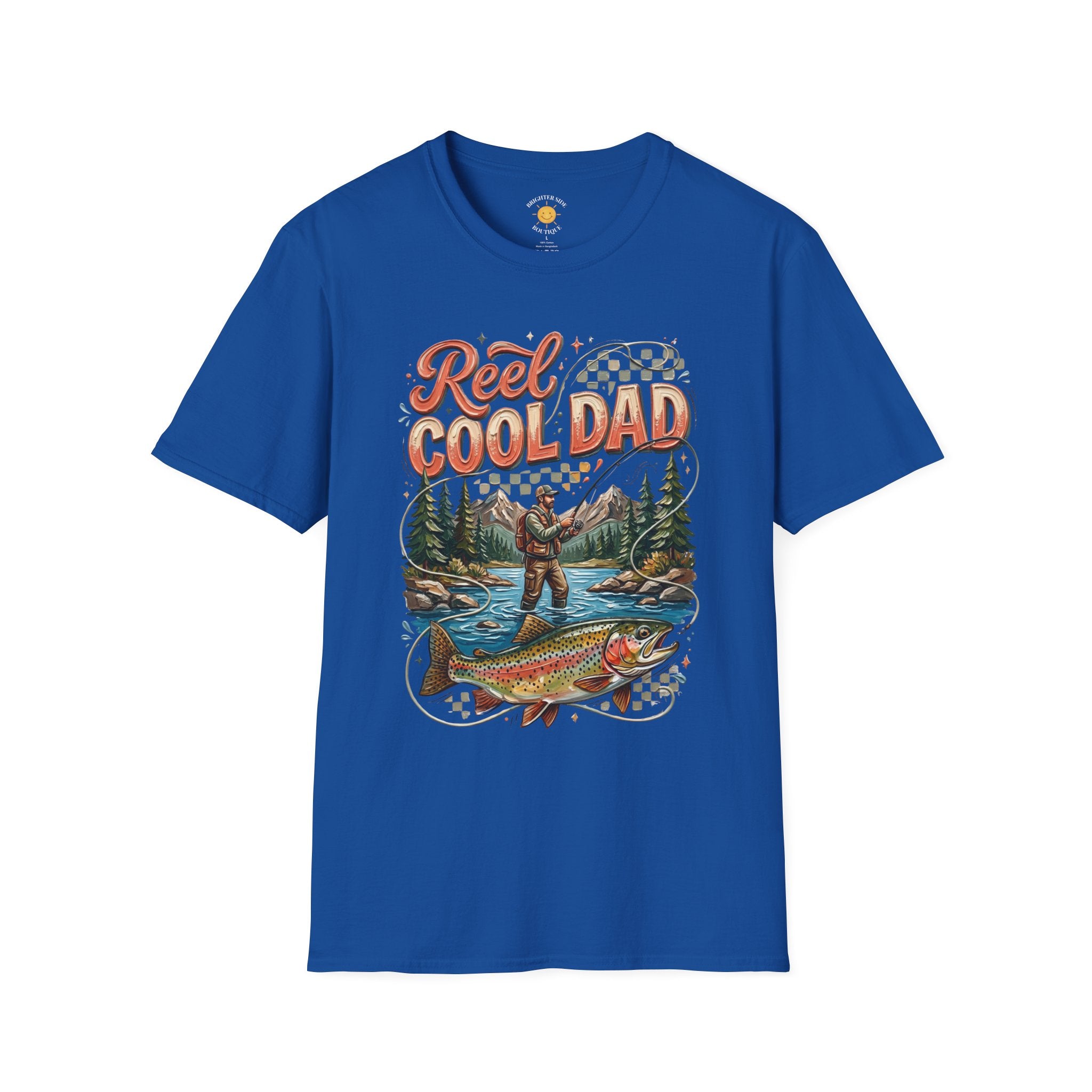 Reel Cool Dad Fishing T-Shirt