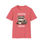 I Require Snacks T-Shirt