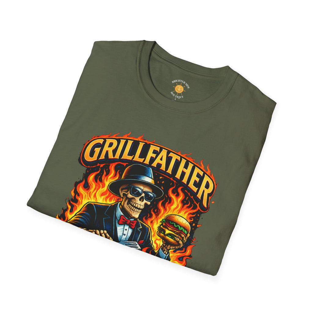Grillfather Skeleton T-Shirt