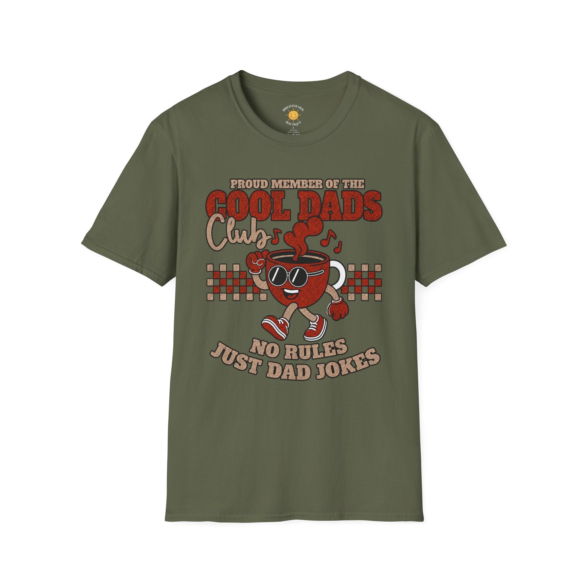 Cool Dads Club No Rules T-Shirt