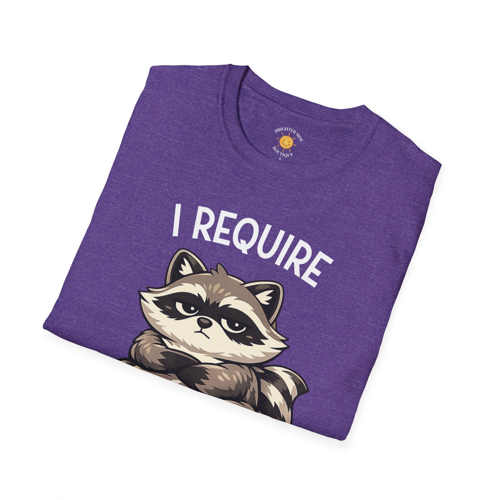 I Require Snacks T-Shirt
