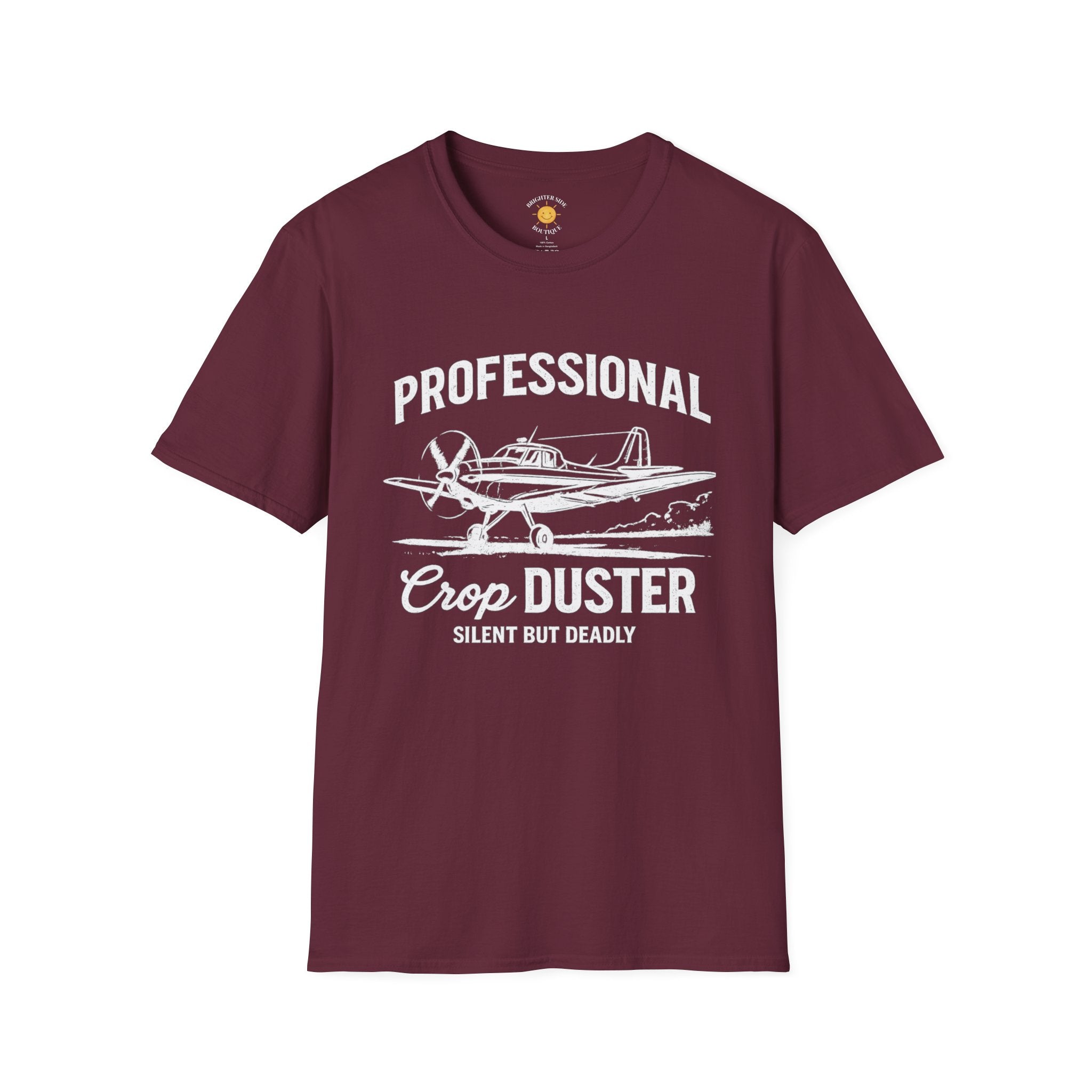 Silent But Deadly Crop Duster T-Shirt