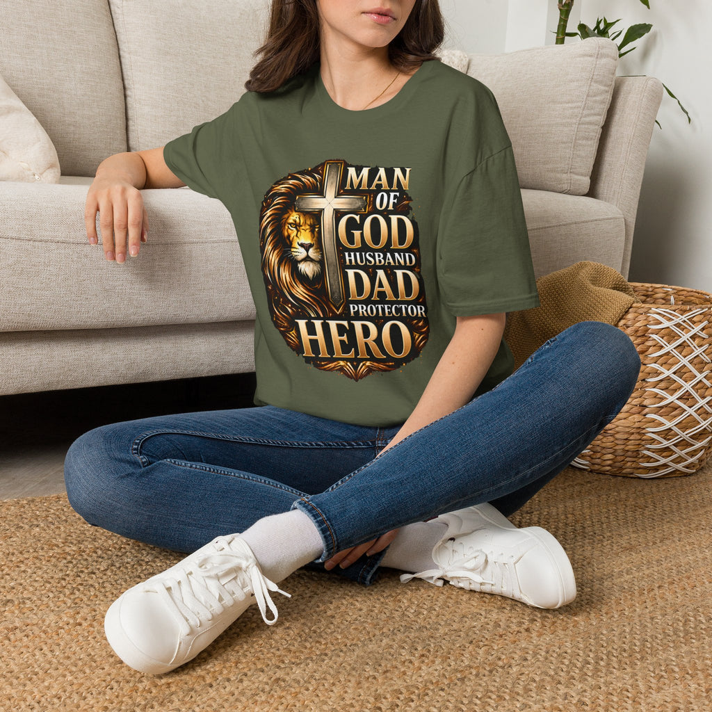 Lionhearted Man of God T-Shirt