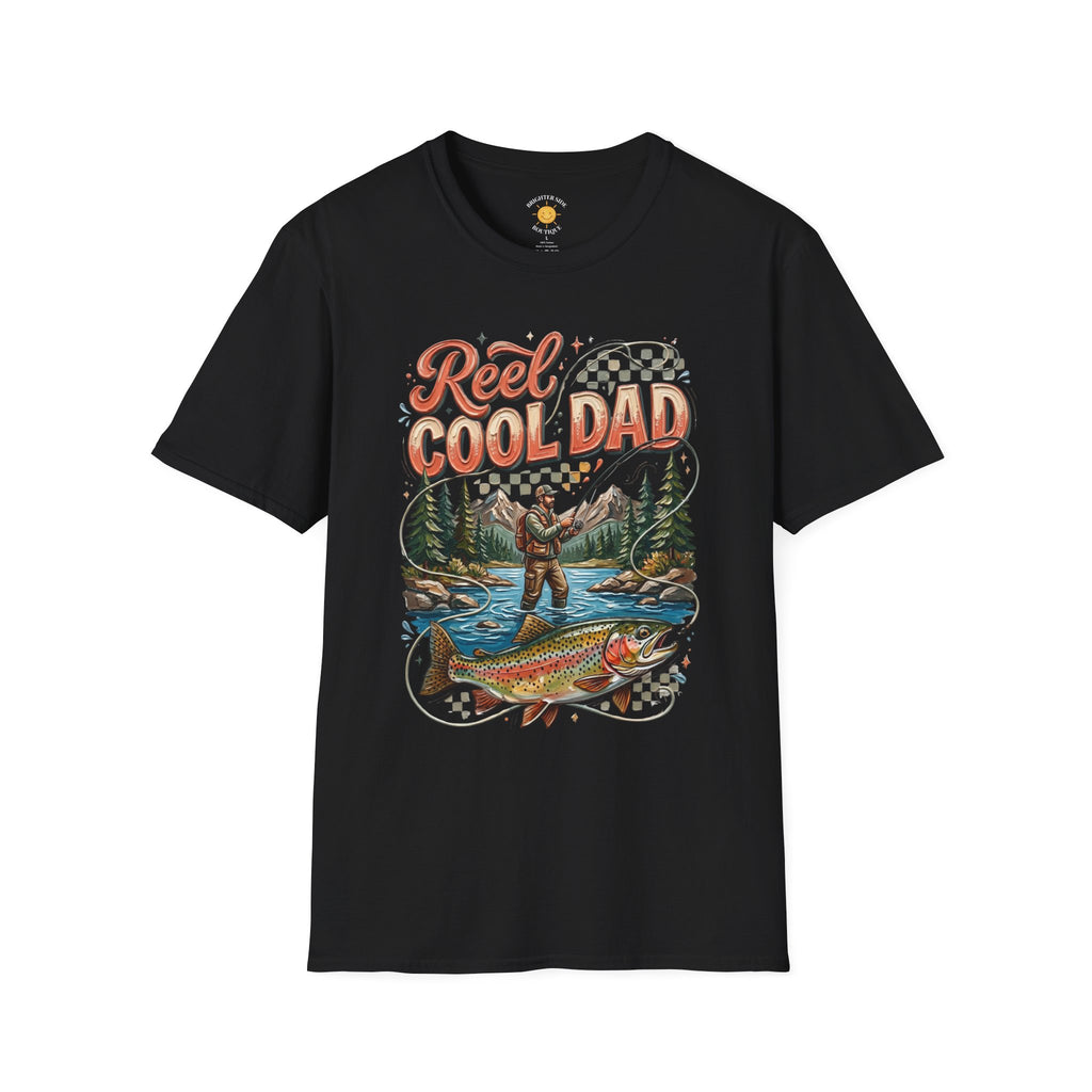 Reel Cool Dad Fishing T-Shirt