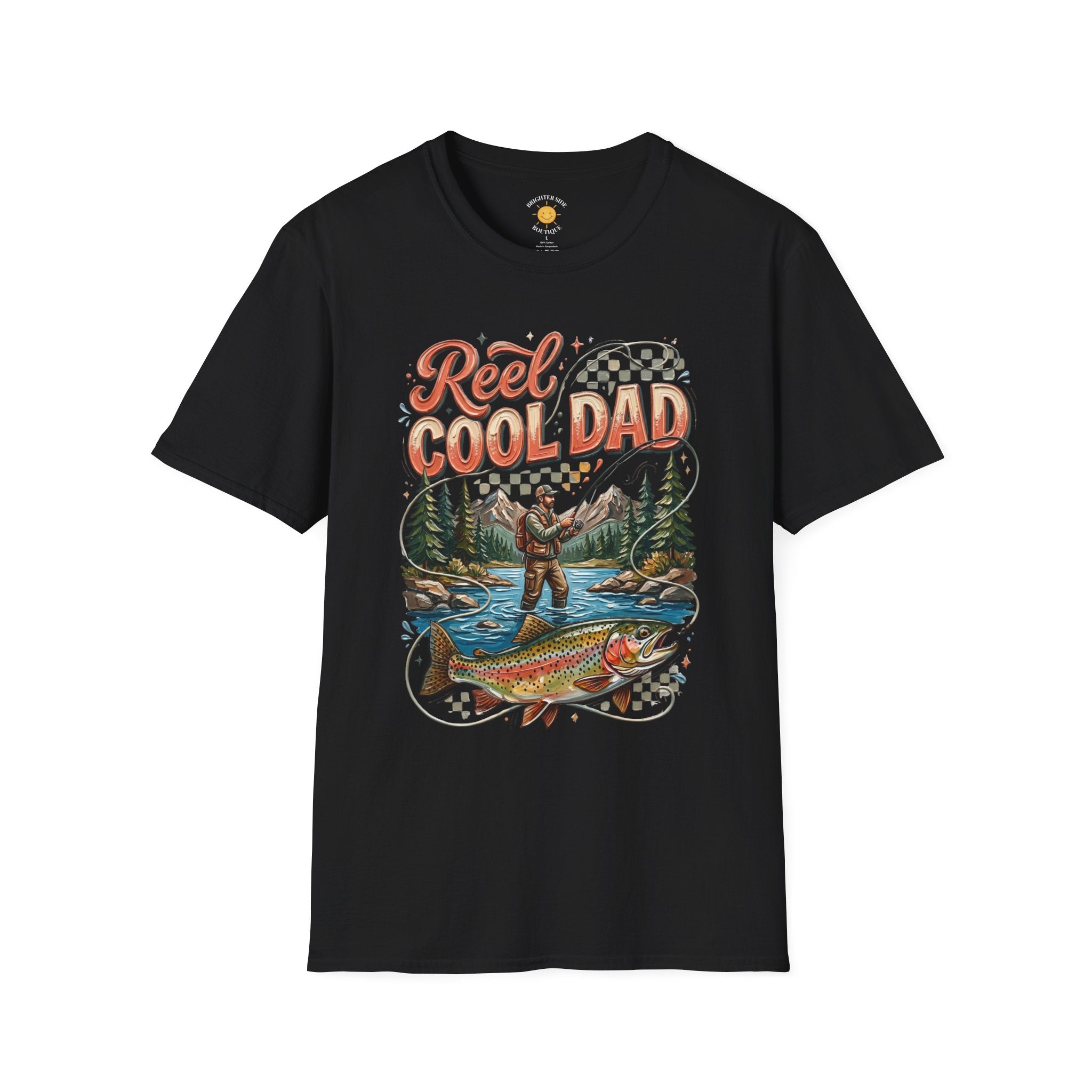 Reel Cool Dad Fishing T-Shirt