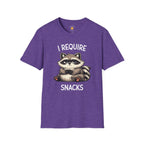 I Require Snacks T-Shirt