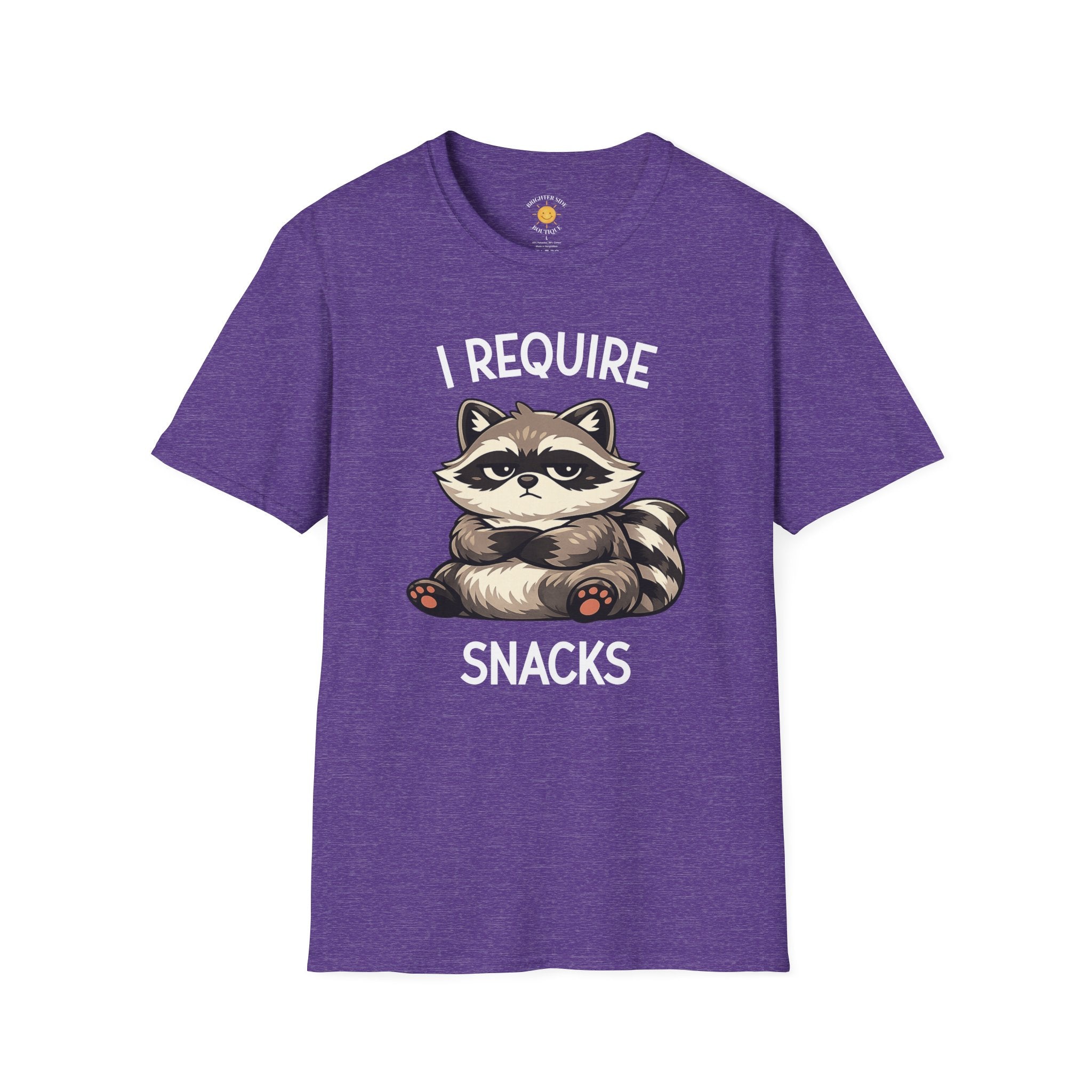 I Require Snacks T-Shirt