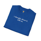 Still No T-Shirt