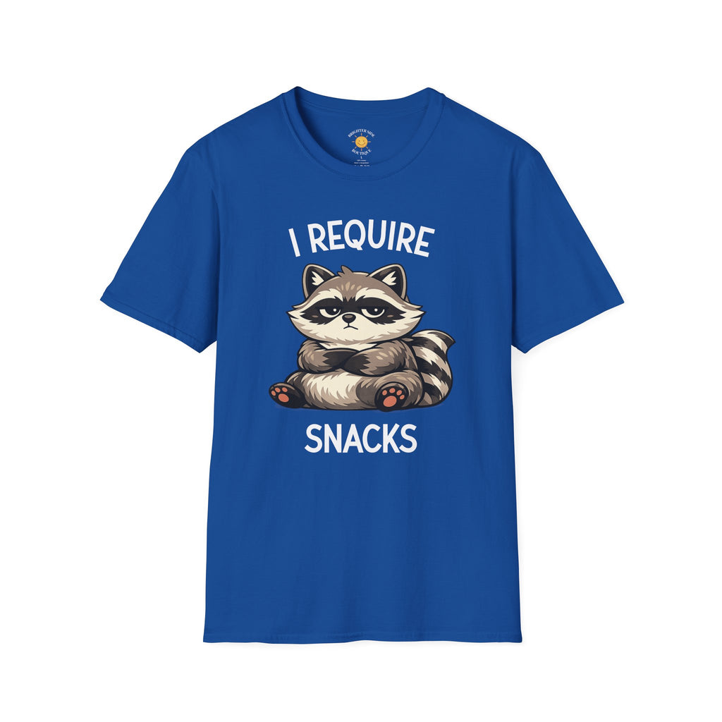 I Require Snacks T-Shirt