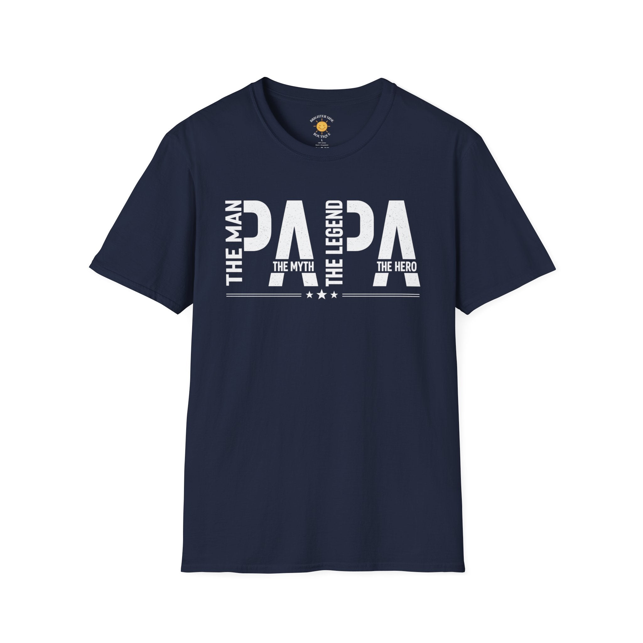 Papa: Man, Myth, Legend, Hero T-Shirt