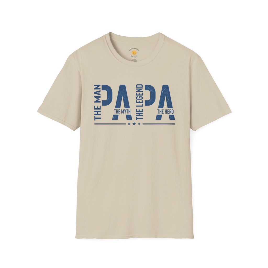 Papa: Man, Myth, Legend, Hero T-Shirt