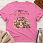 47 Tabs Open Raccoon T-Shirt