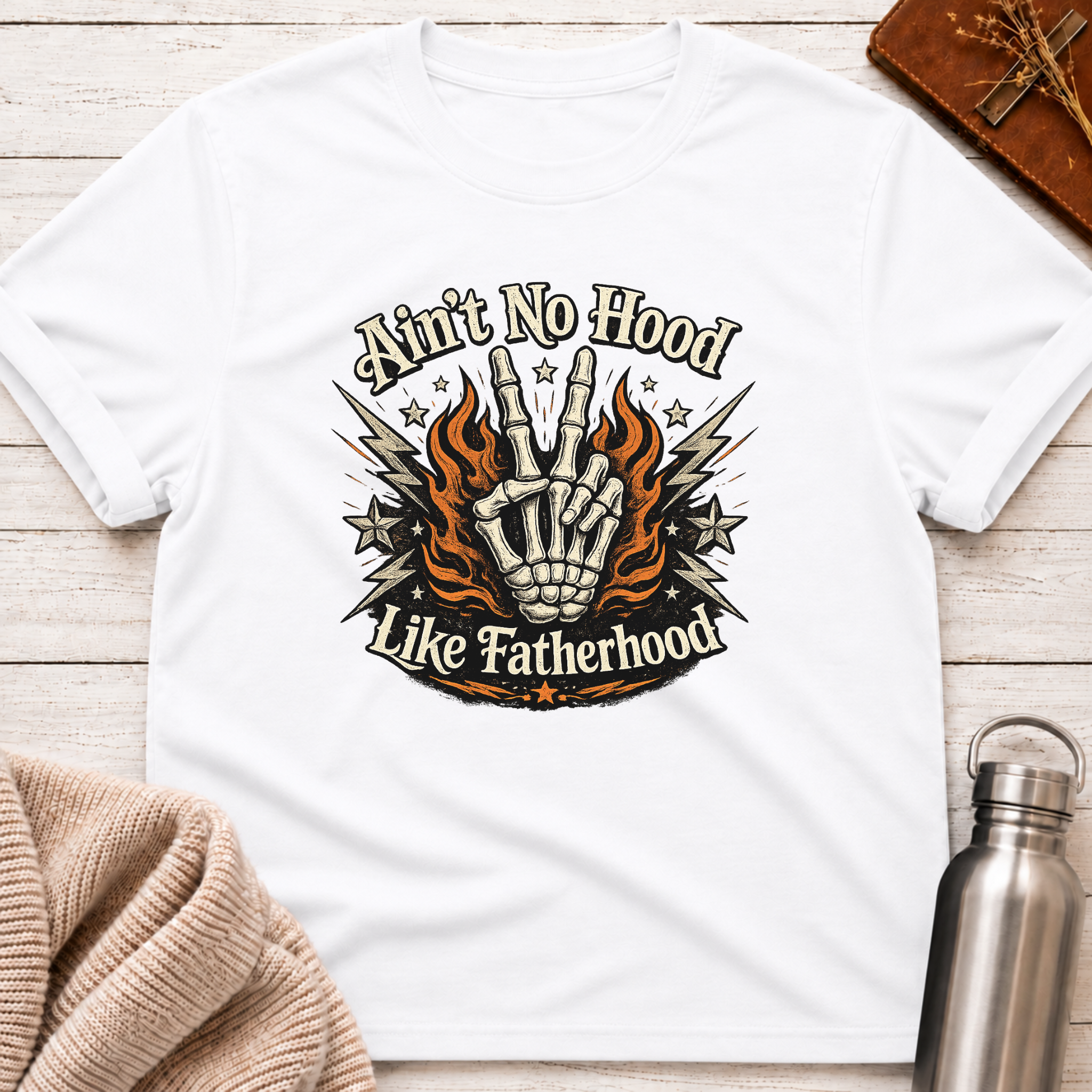 Ain't No Hood Like Fatherhood T-Shirt