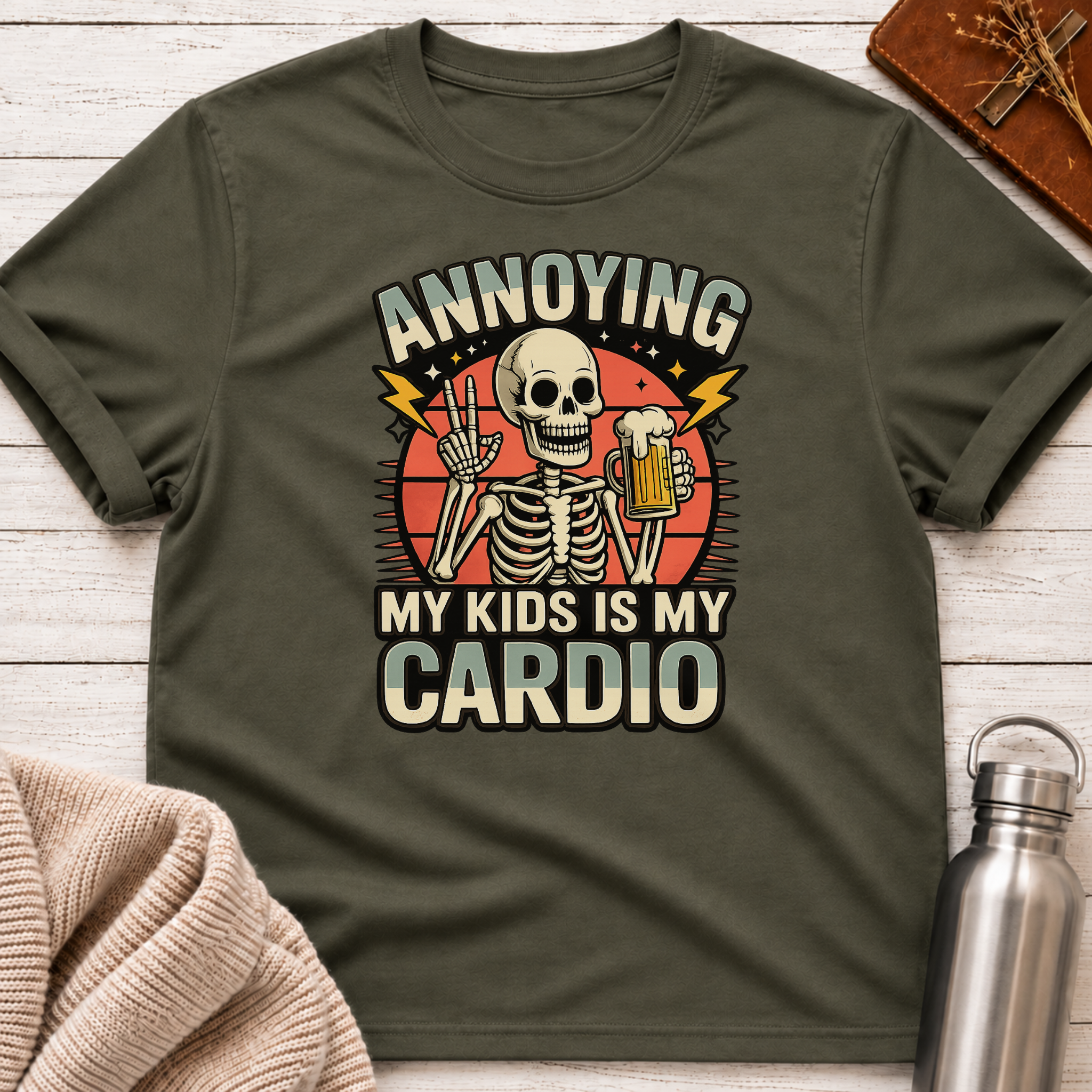 Annoying My Kids Is My Cardio T-Shirt