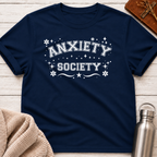 Anxiety Society Varsity Mental Health T-Shirt