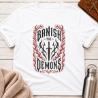 Banish The Demons Gothic Sword T-Shirt