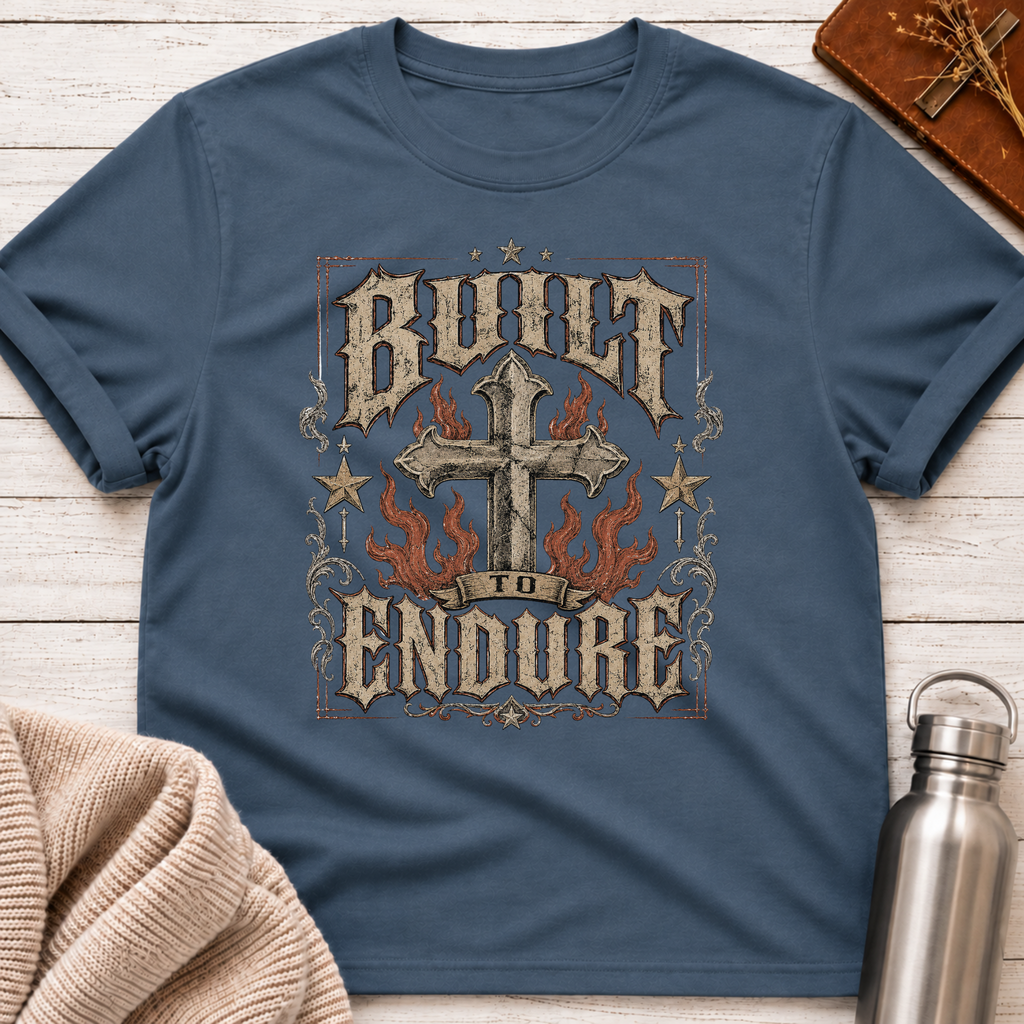 Built To Endure Gothic Strength T-Shirt
