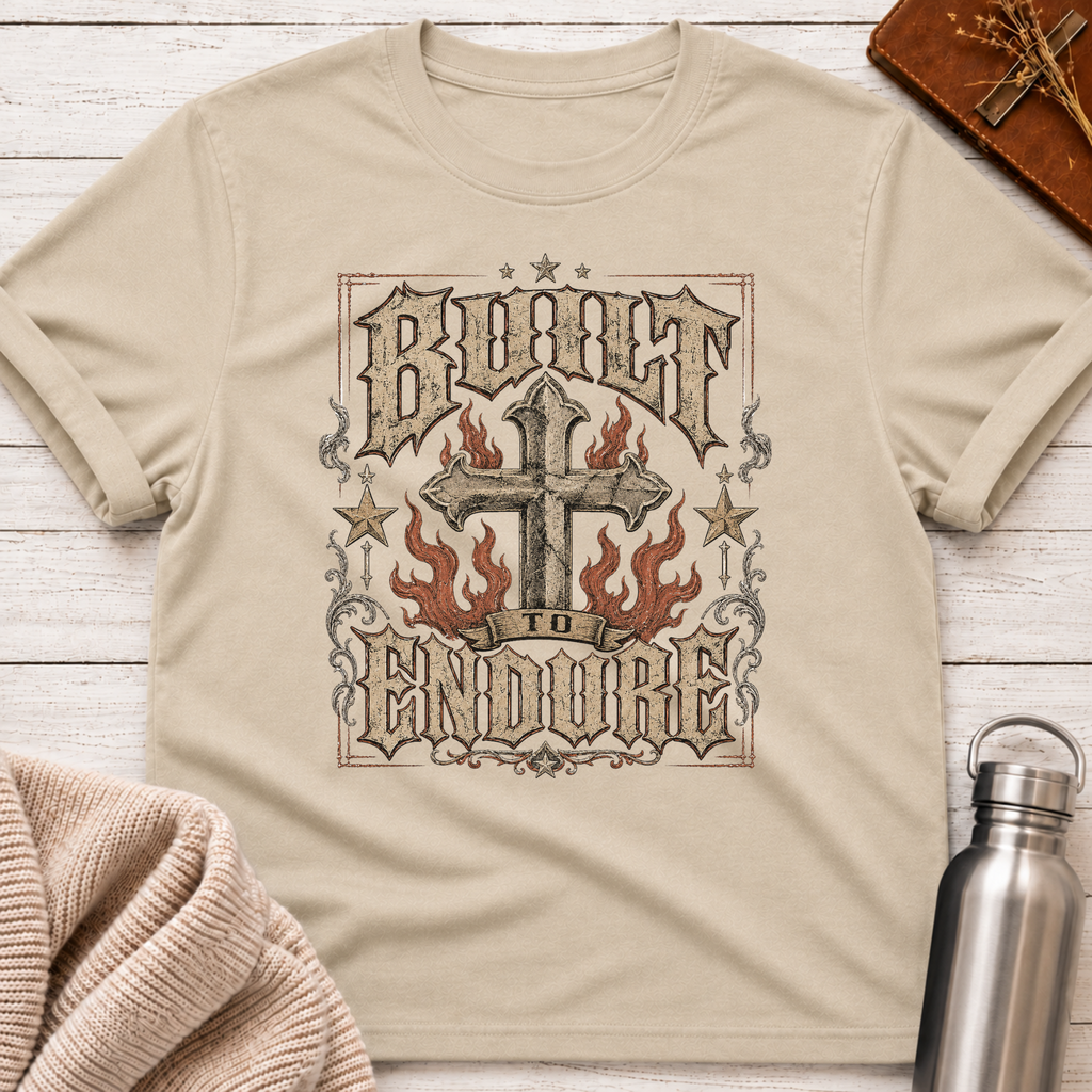 Built To Endure Gothic Strength T-Shirt