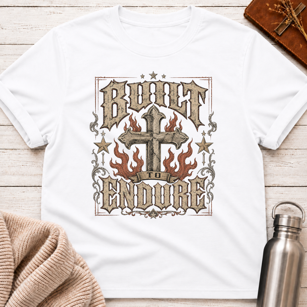 Built To Endure Gothic Strength T-Shirt