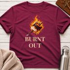 Burnt Out Flaming Marshmallow T-Shirt