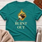 Burnt Out Flaming Marshmallow T-Shirt
