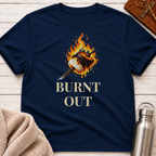 Burnt Out Flaming Marshmallow T-Shirt