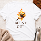 Burnt Out Flaming Marshmallow T-Shirt