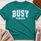 Busy Doing Nothing Varsity Humor T-Shirt