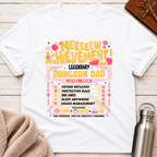 Dungeon Dad: Level Max Gamer Dad T-Shirt